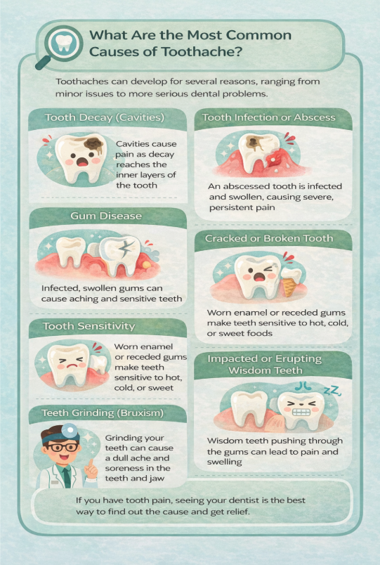 Common Causes of Toothache Common Causes of Toothache