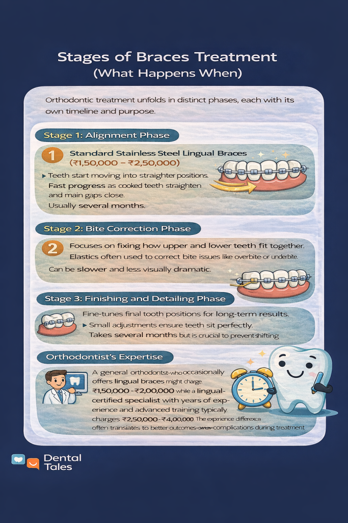 stages of braces treatment stages of braces treatment